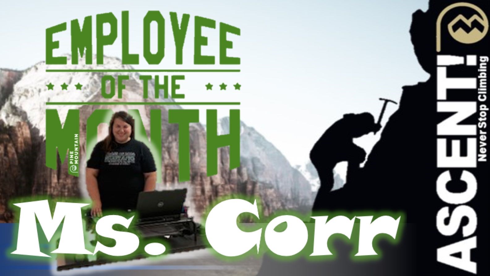 Ms. Corr Employee of the Month
